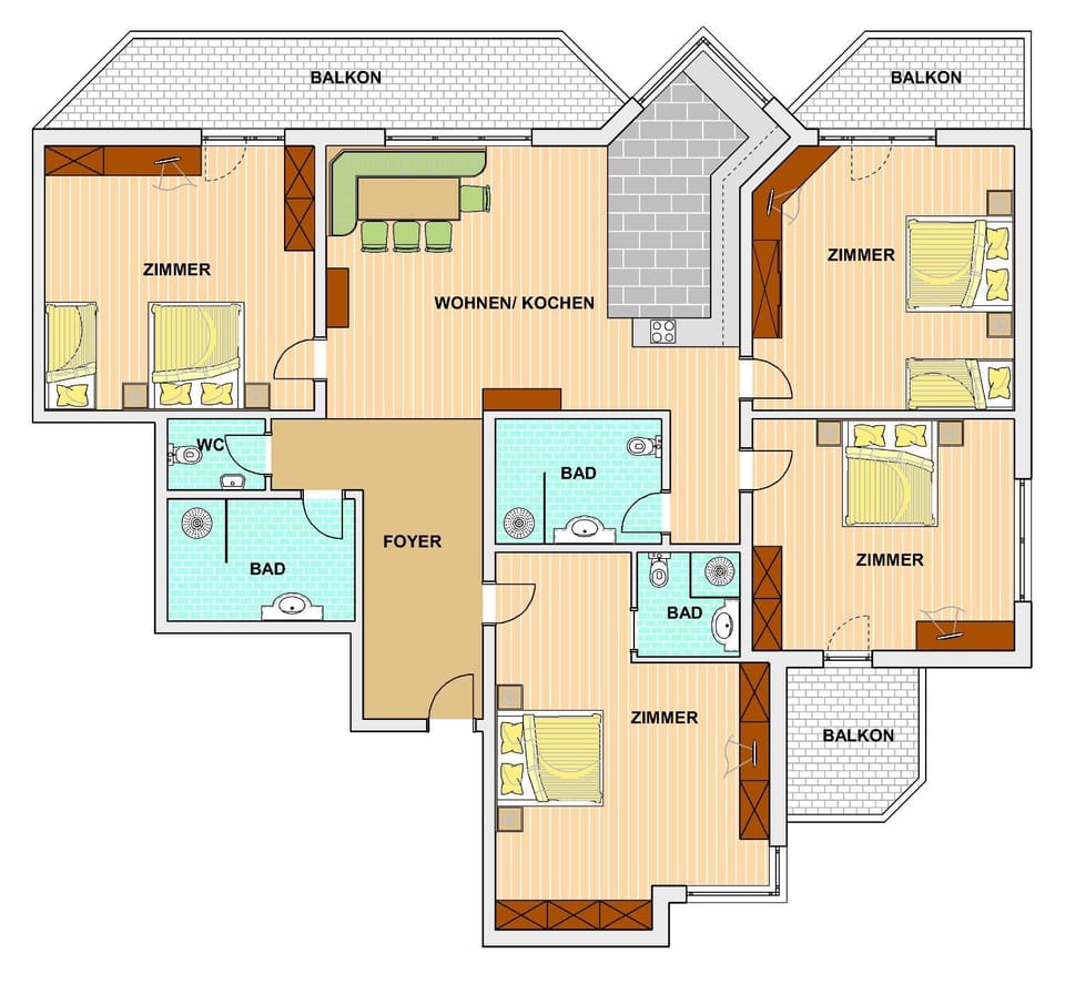 Hotel Garni Fiegl Apart Hotel in Soelden