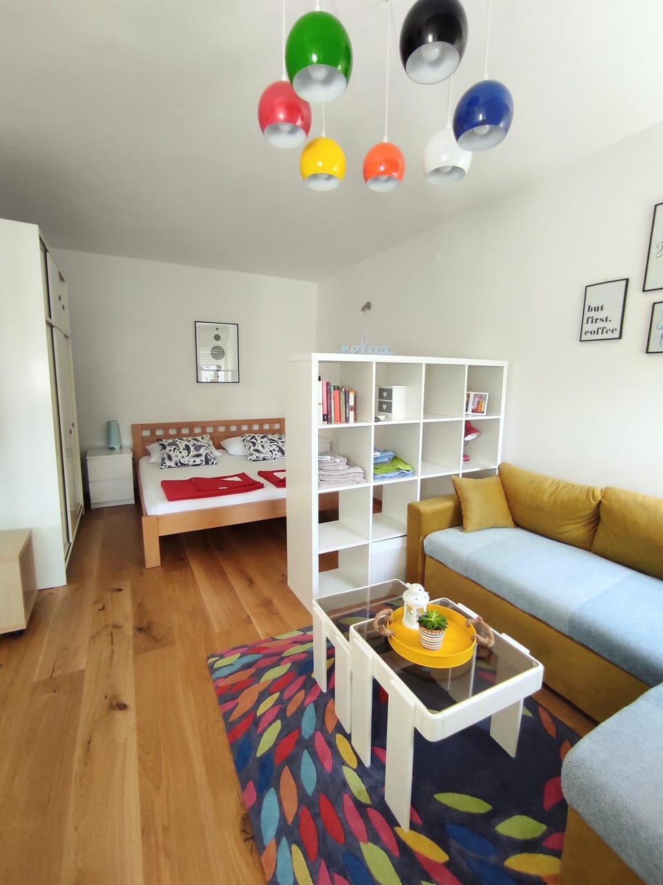 Living room, Bedroom