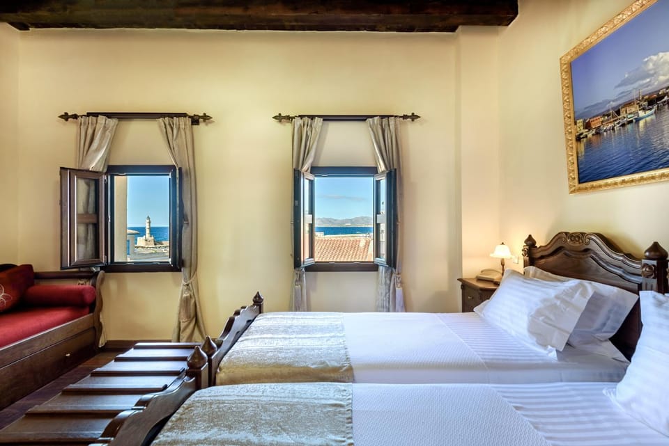 Bedroom, Sea view