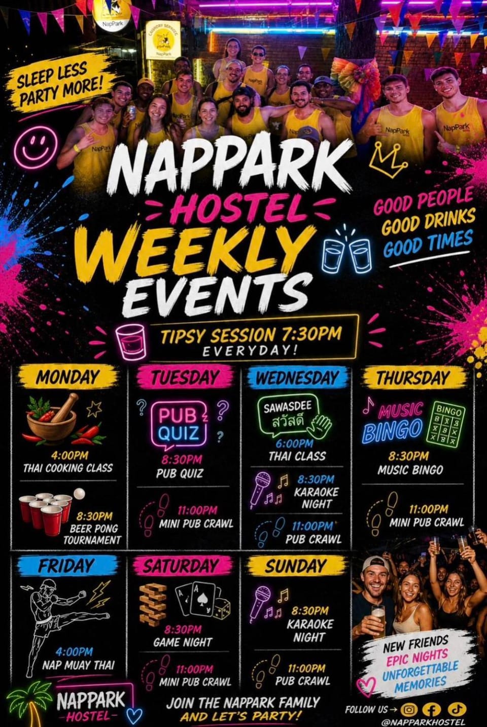 Nappark Hostel @Khao San Hostel in Bangkok