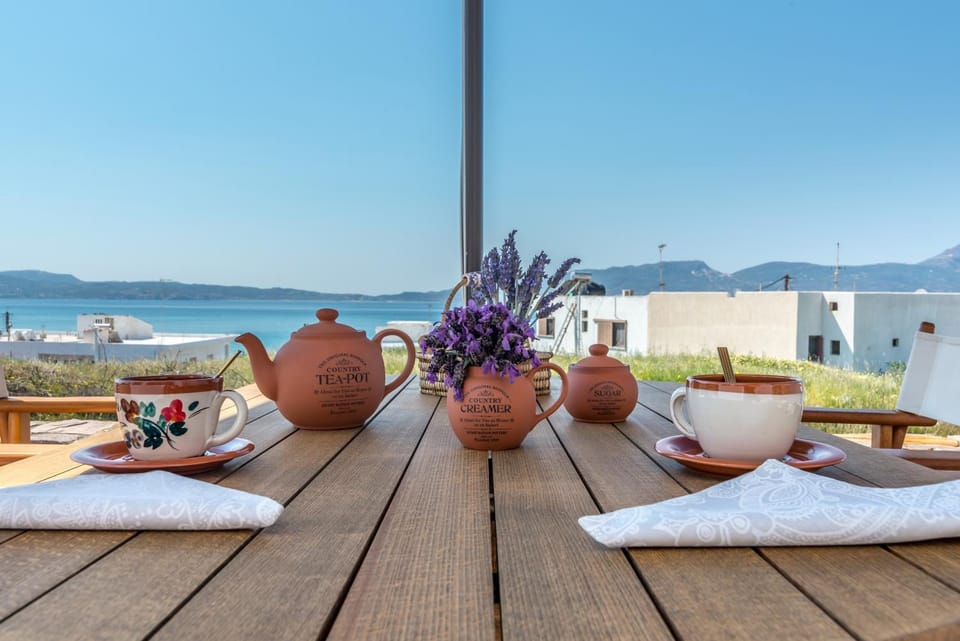Patio, Decorative detail, Dining area, Sea view
