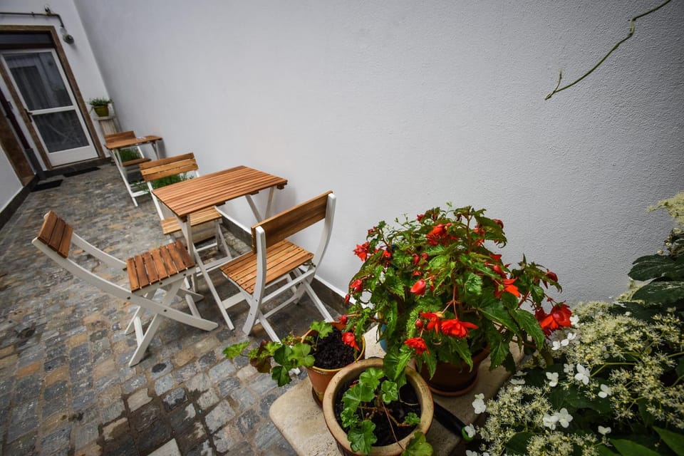 Property building, Patio