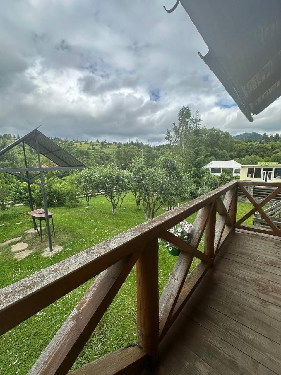 Balcony/Terrace, Garden view, River view