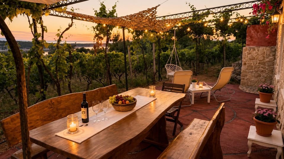 Natural landscape, Balcony/Terrace, Sea view