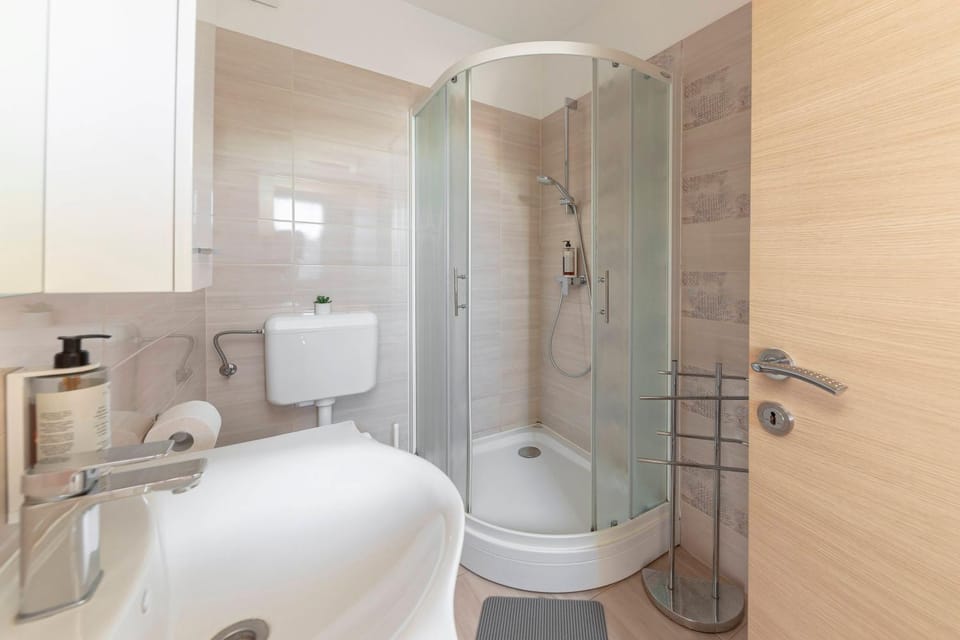 Shower, Toilet, Bathroom, towels