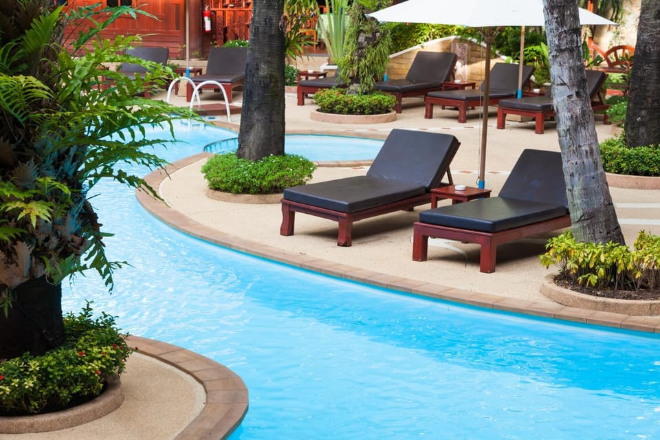 Swimming pool, Inner courtyard view