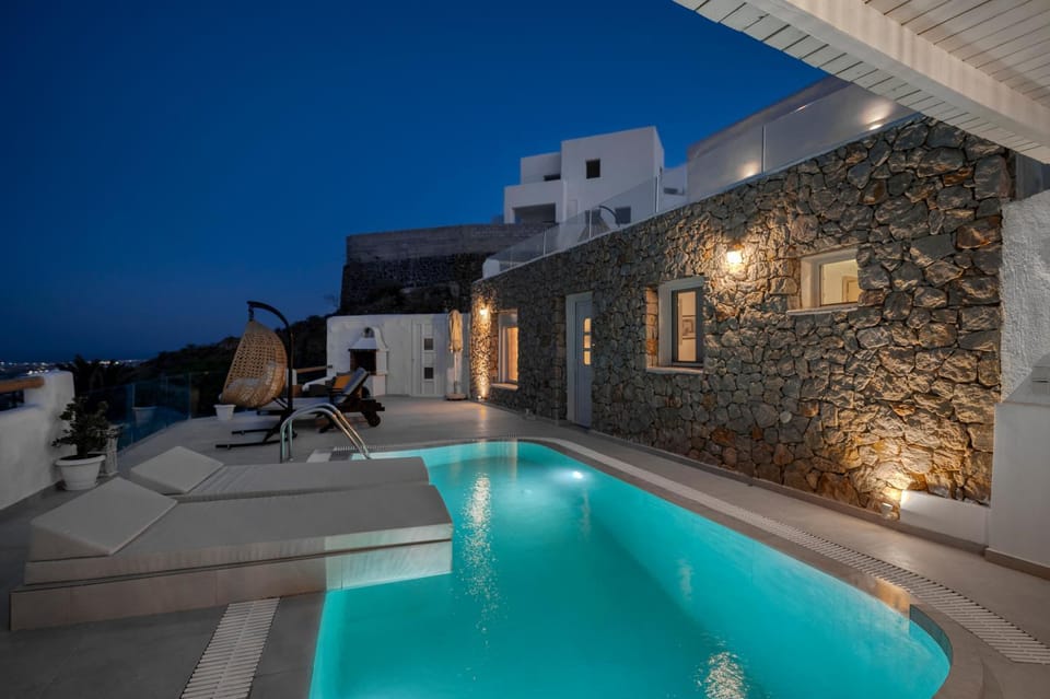 Night, Swimming pool