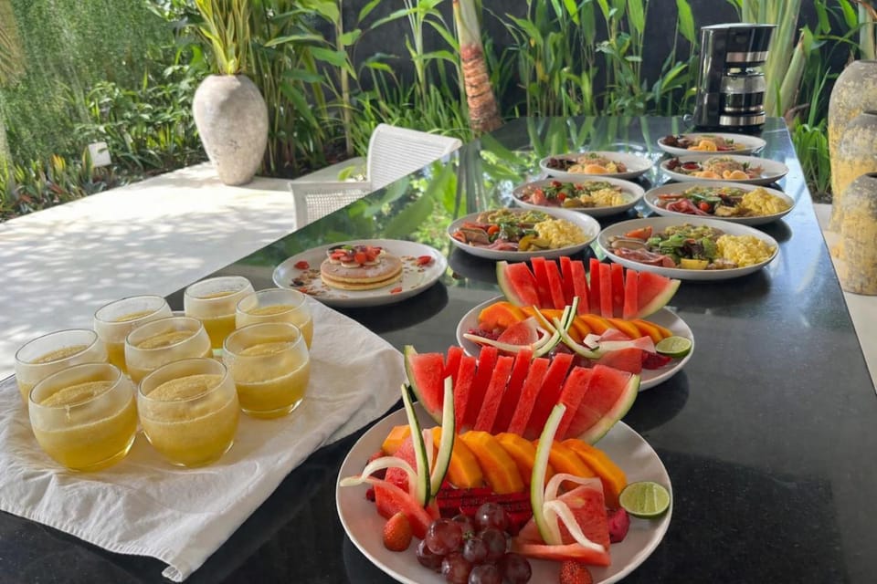 View (from property/room), Garden view, Breakfast