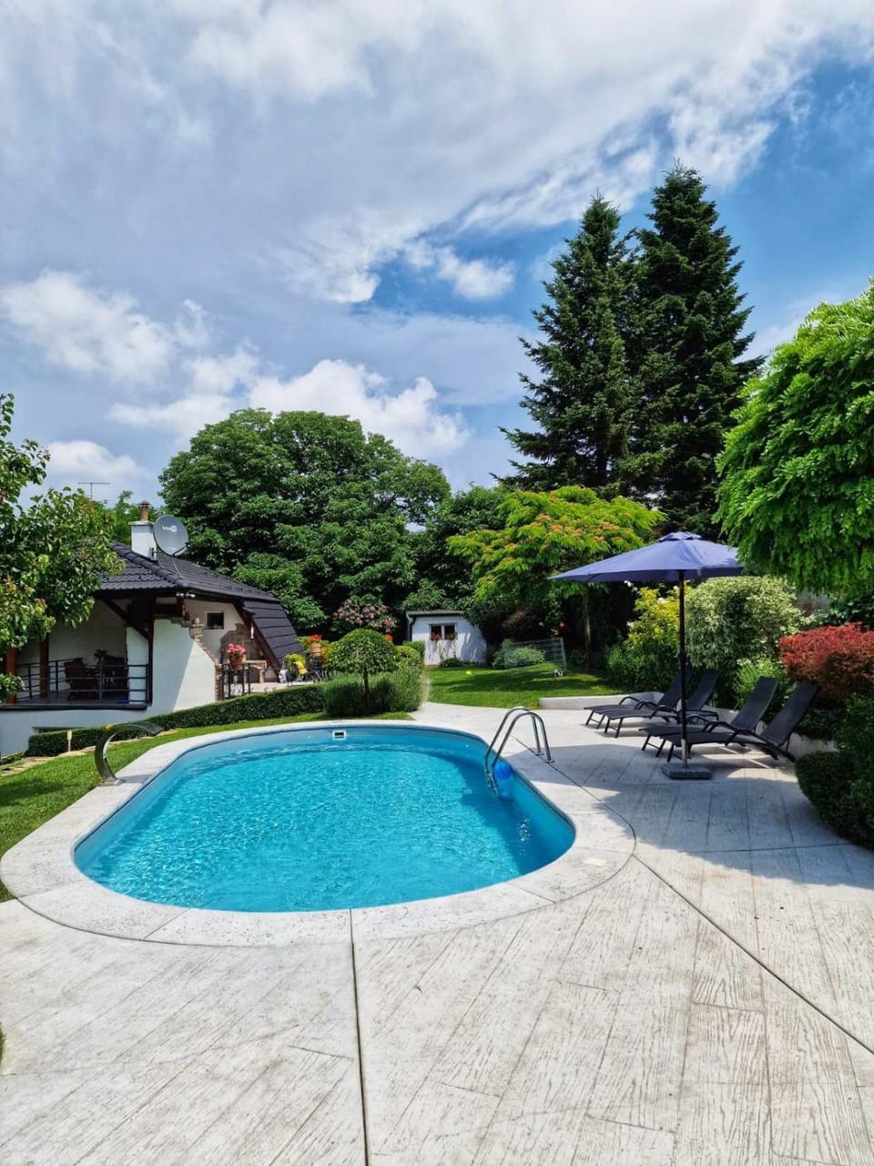 Riverside Pool Villa Apartment in Novi Sad