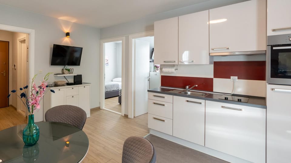 TV and multimedia, Kitchen or kitchenette, dishwasher, oven