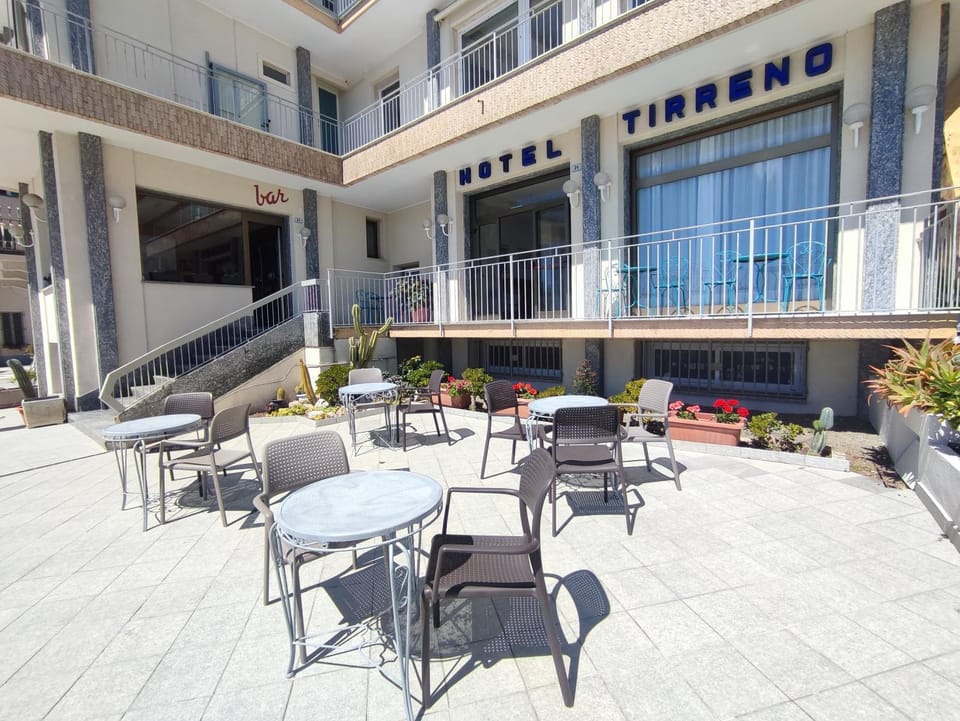 Property building, Patio