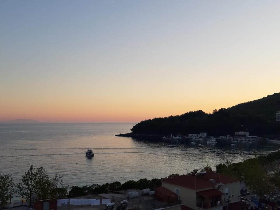 Sea view, Sunrise, Sunset