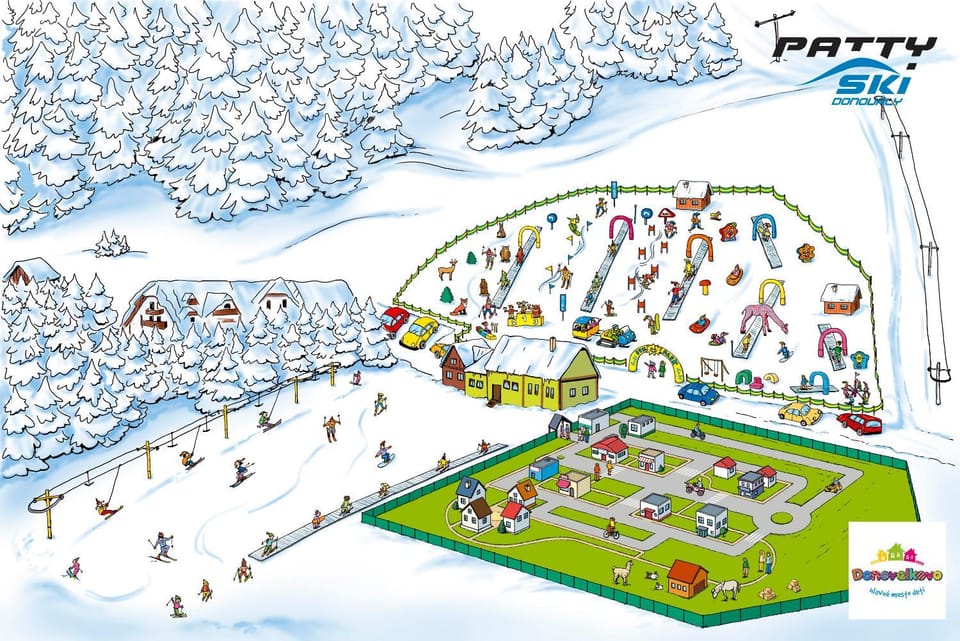 Children play ground, Ski School, Skiing, Kids's club