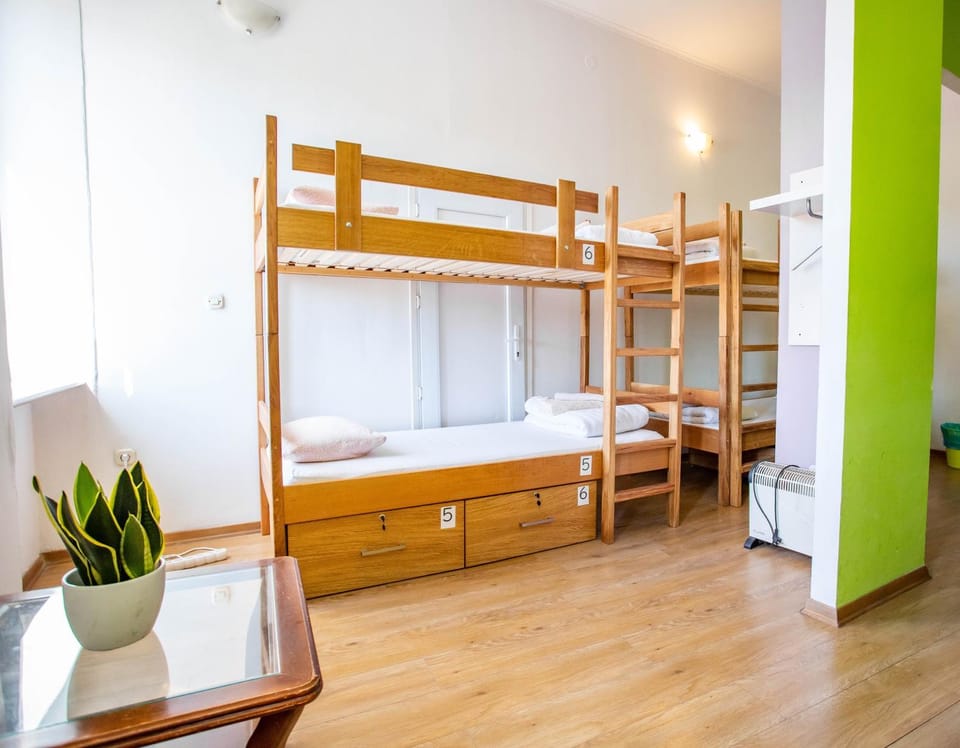 Photo of the whole room, Bedroom, bunk bed