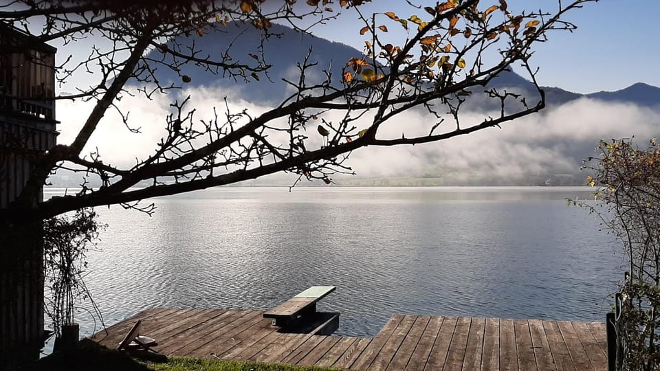 Natural landscape, Lake view