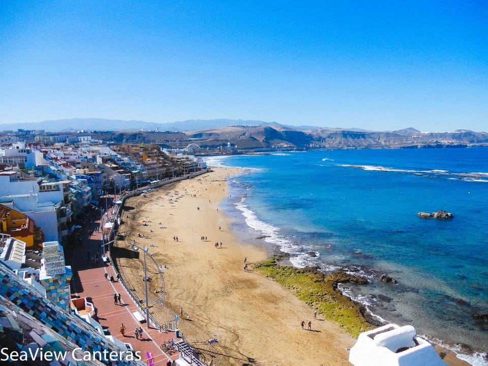 Natural landscape, Beach, Sea view