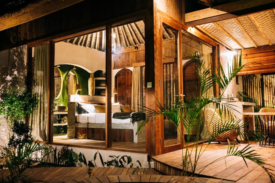 Patio, Photo of the whole room, Decorative detail, Bedroom, Garden view, Pool view