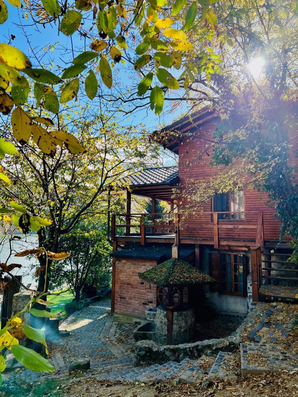 Property building, Garden view