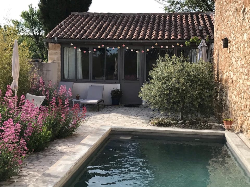 Property building, Patio, Garden view, Swimming pool