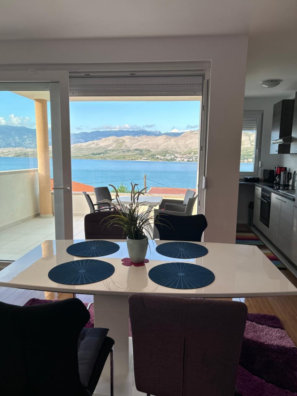 Sunny Deluxe Apartment with 2 AC and seaview - 50 m from sandy beach Apartment in Zadar County