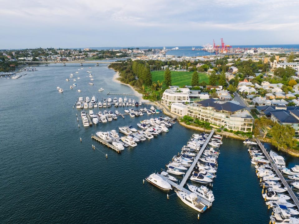 Property building, Bird's eye view, River view