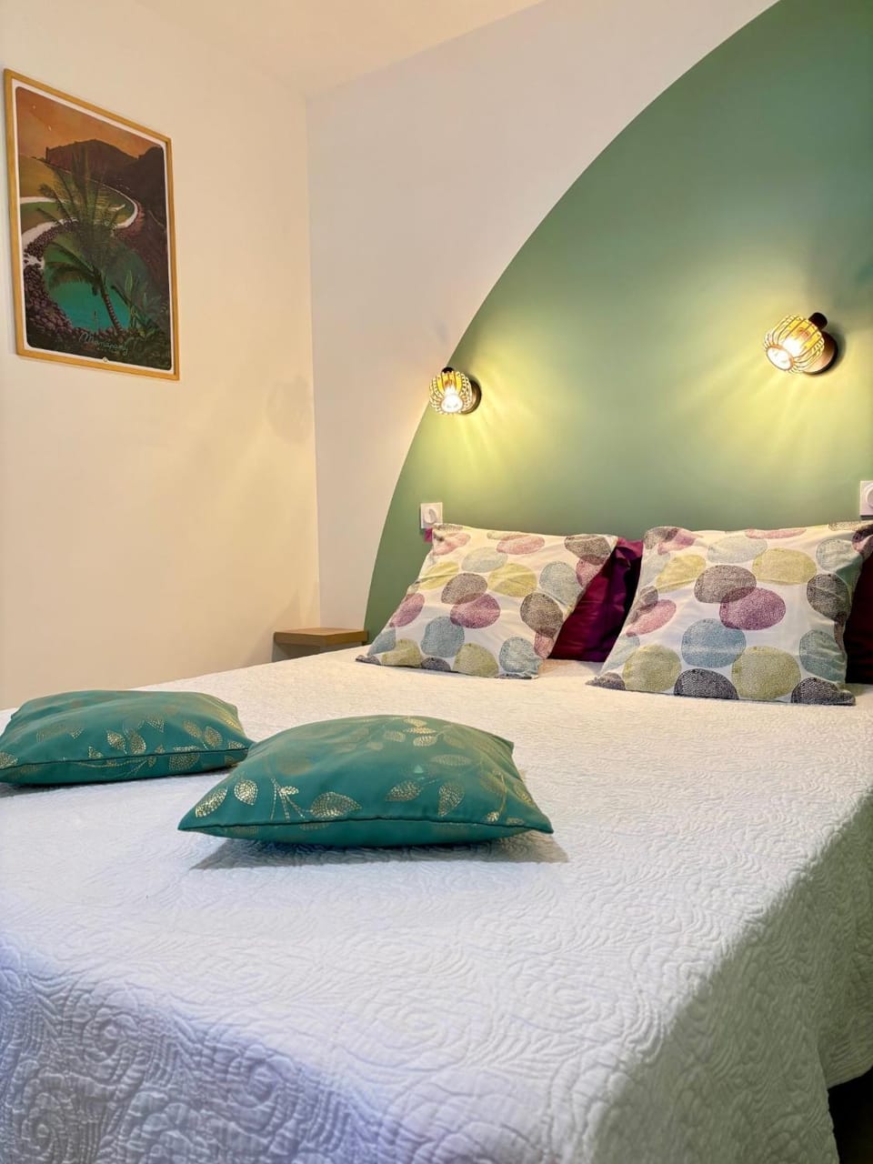 Bed, Night, Bedroom