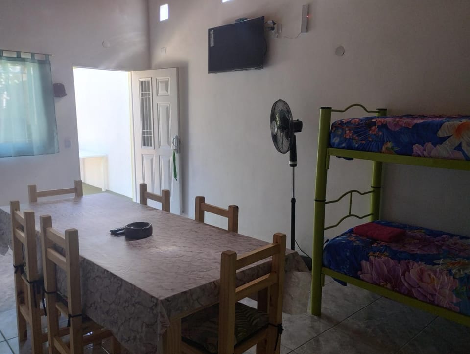 Dining area, bunk bed