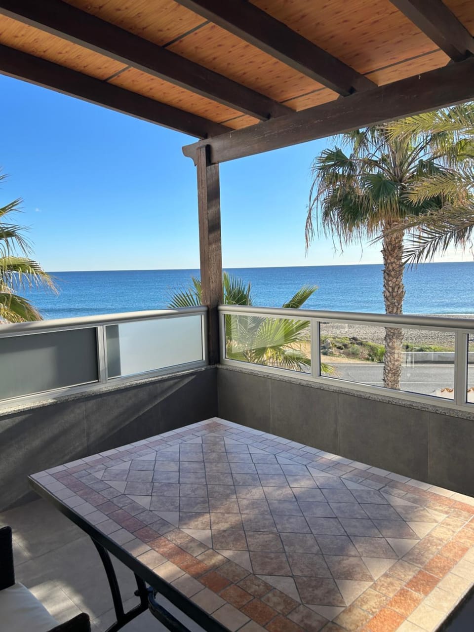 View (from property/room), Balcony/Terrace, Sea view
