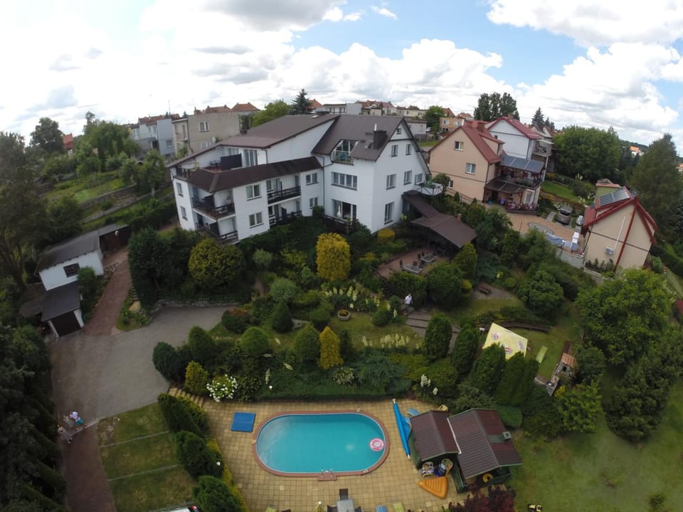 Bird's eye view, Garden, Garden view, Pool view