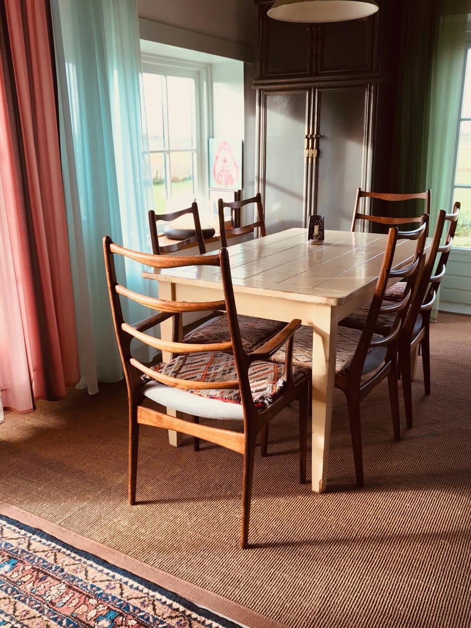 Living room, Seating area, Dining area