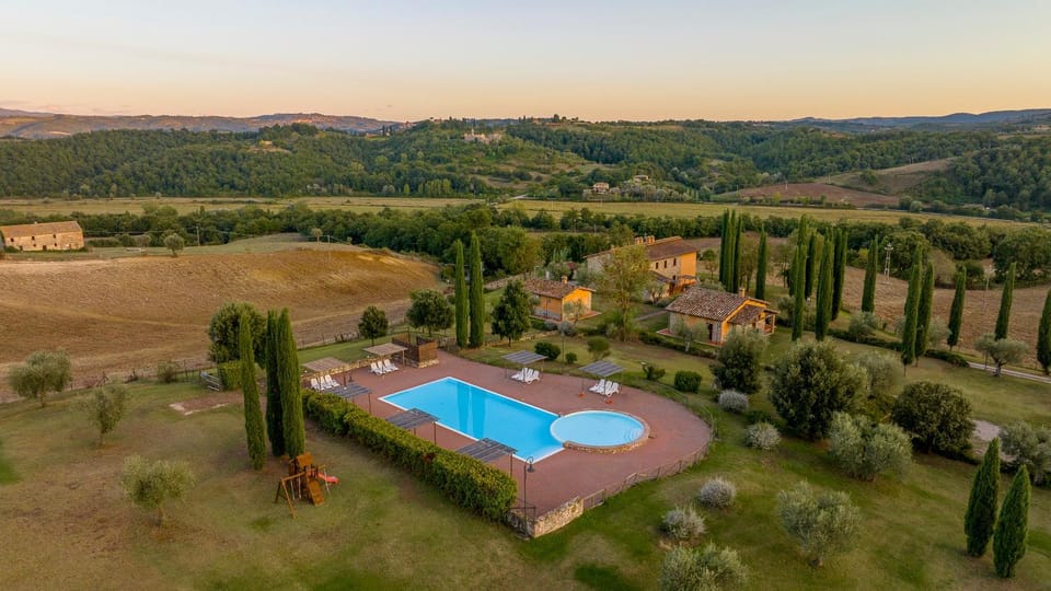 Bird's eye view, Tennis court, Pool view
