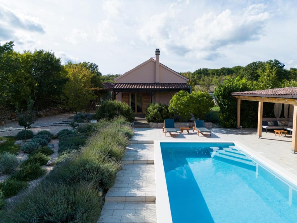 Mediterranean Countryside Retreat House in Šibenik-Knin County, Croatia