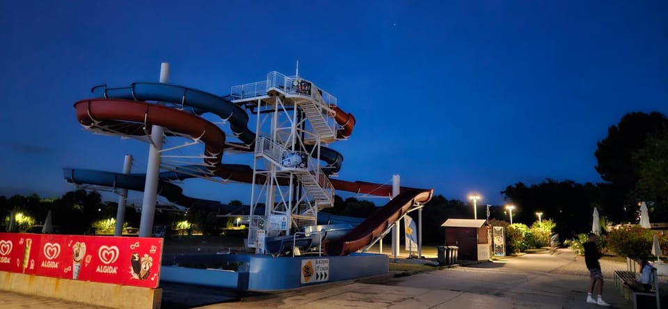 Nearby landmark, Natural landscape, Beach, Aqua park