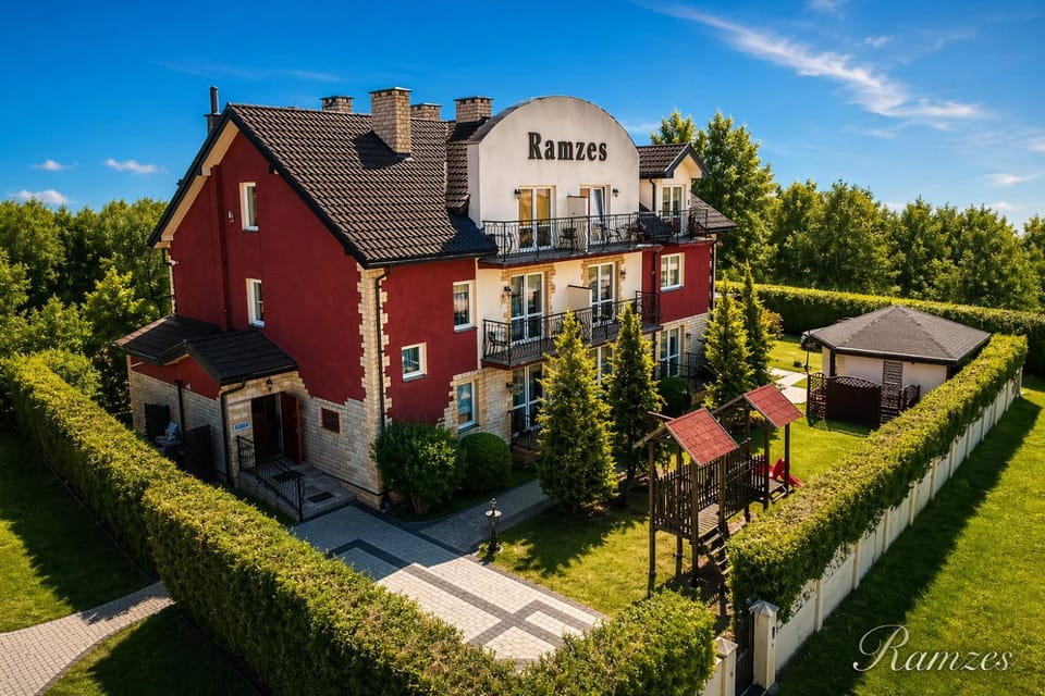 Property building, Garden view
