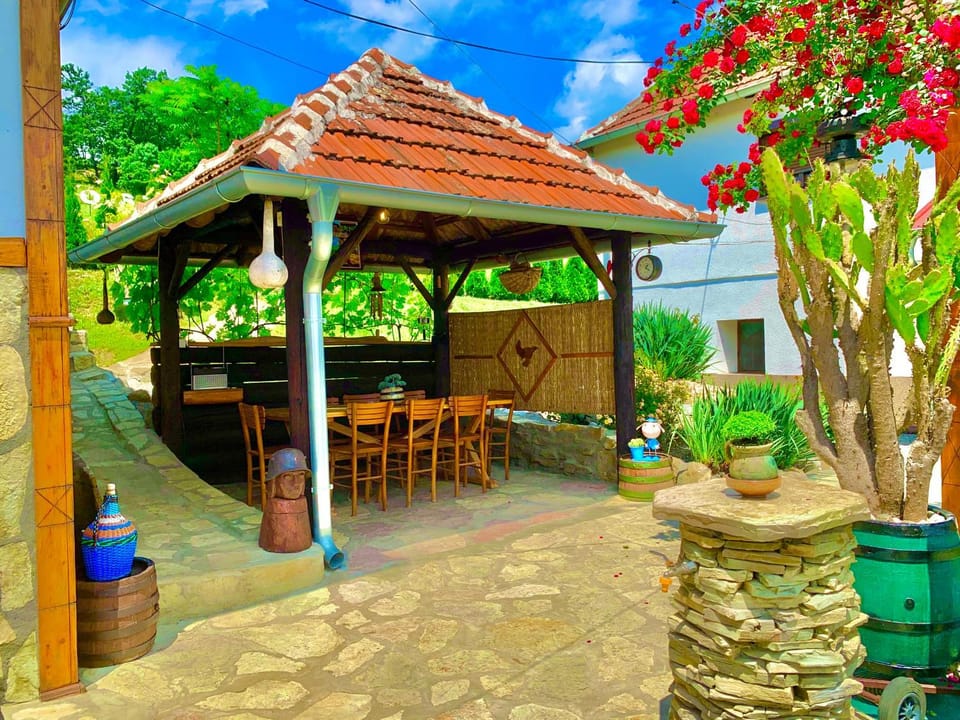 Patio, Garden, Seating area, Garden view