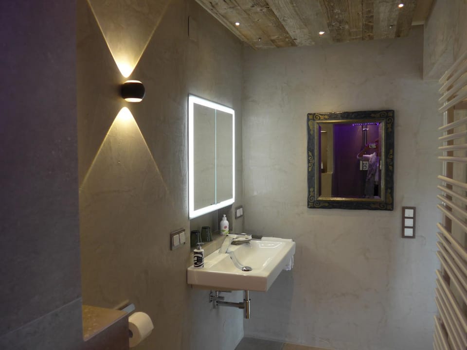 Bathroom, hair dryier