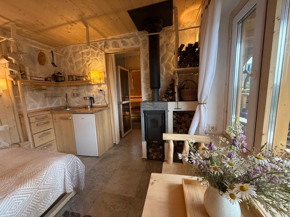Kitchen or kitchenette, Photo of the whole room, Bedroom