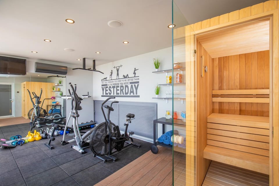 Sauna, Spa and wellness centre/facilities, Fitness centre/facilities