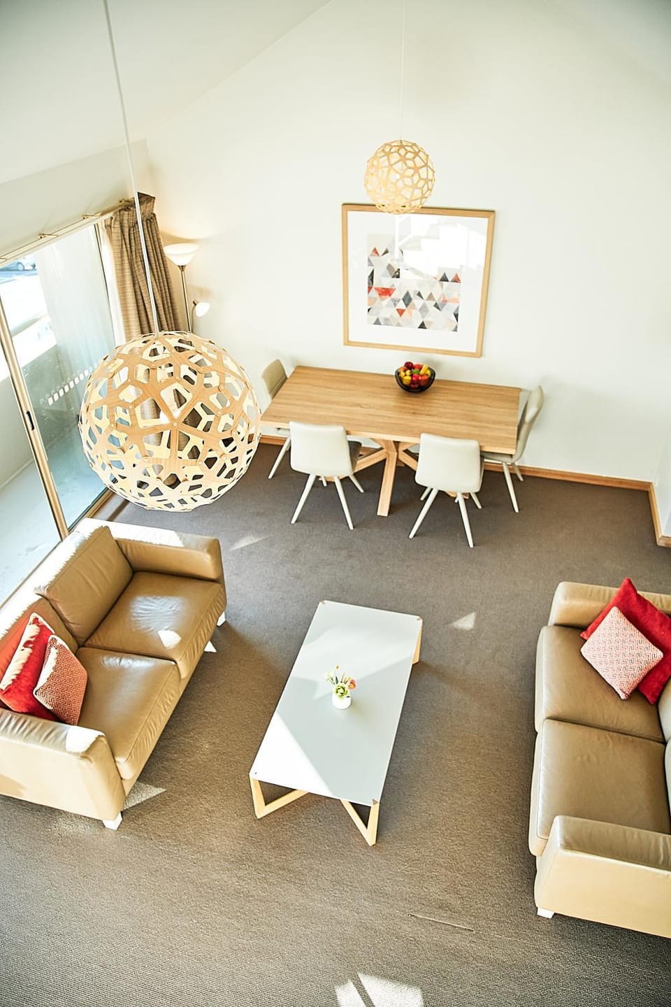 Living room, Dining area