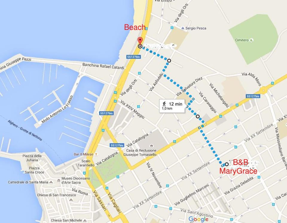 B&B MaryGrace Bed and Breakfast in Alghero