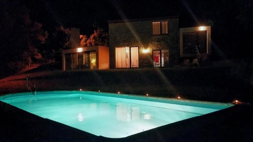 Night, Pool view