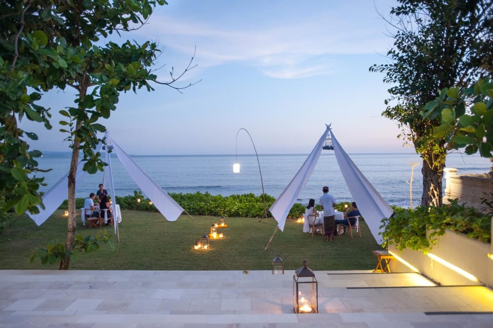 Garden, Sea view