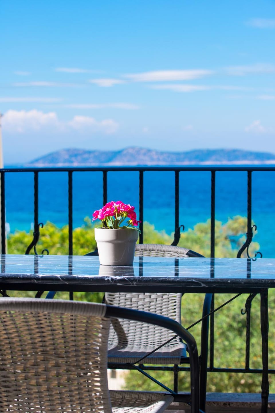 Balcony/Terrace, Seating area, Sea view