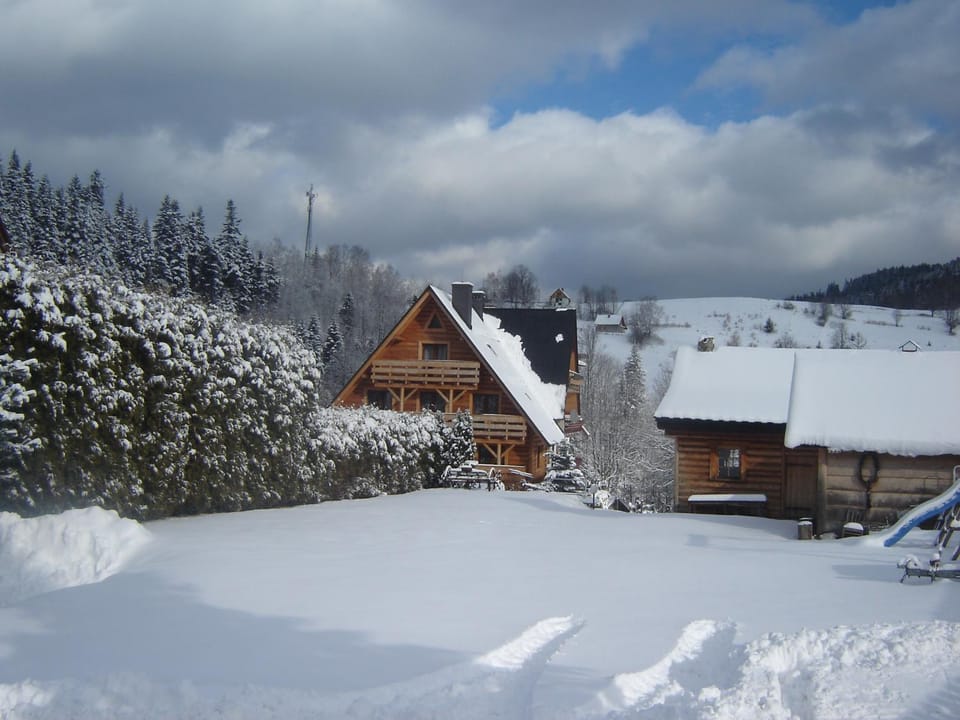 Property building, Day, Winter
