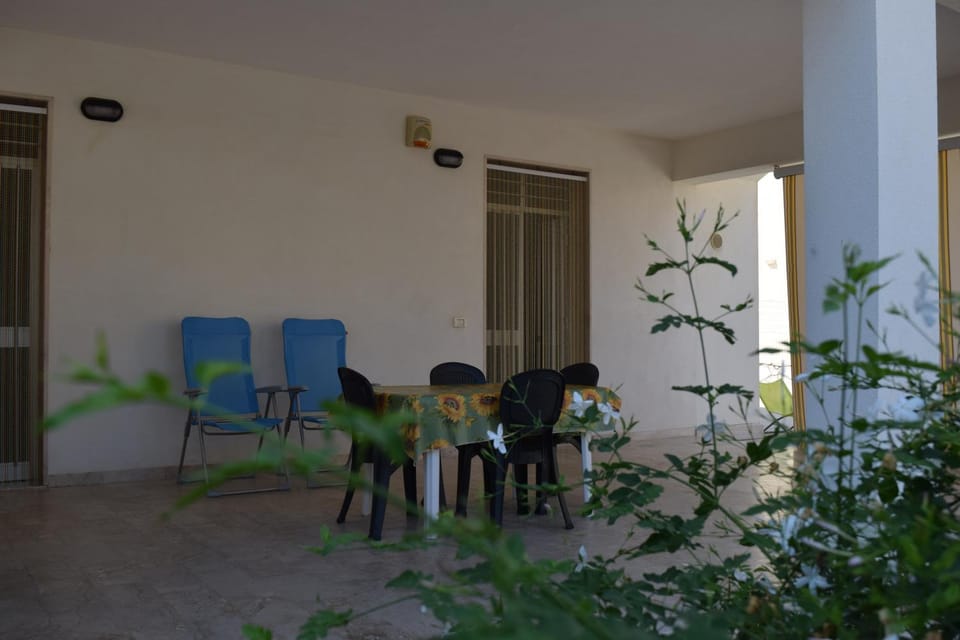 Property building, Patio