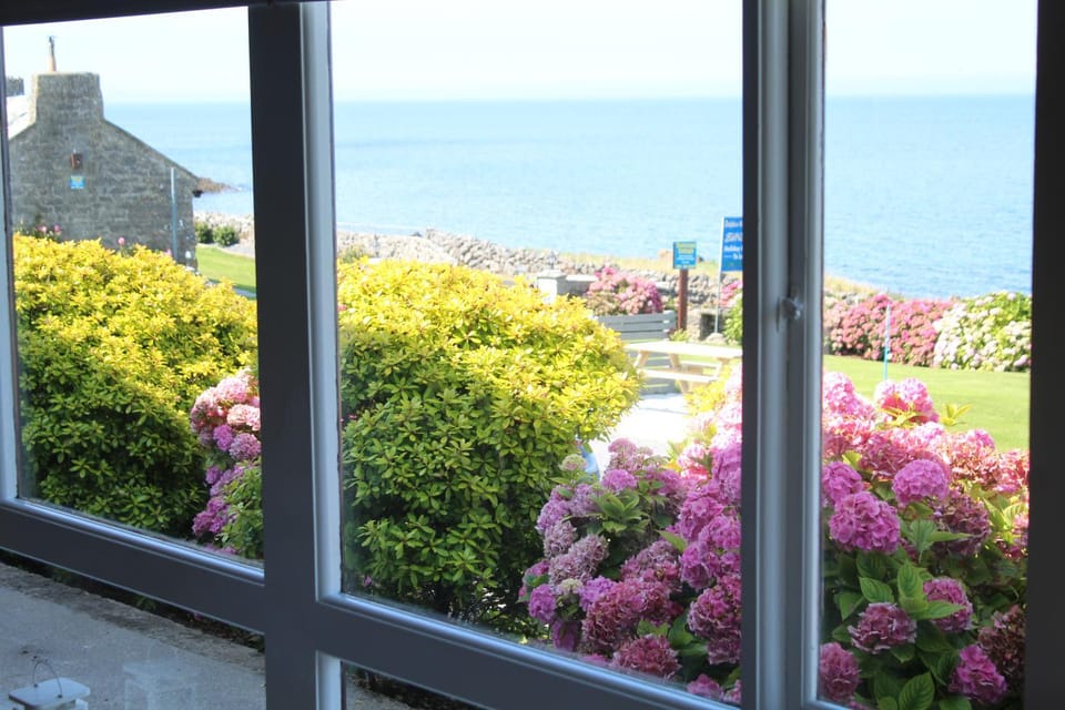 Property building, Natural landscape, Garden, Sea view