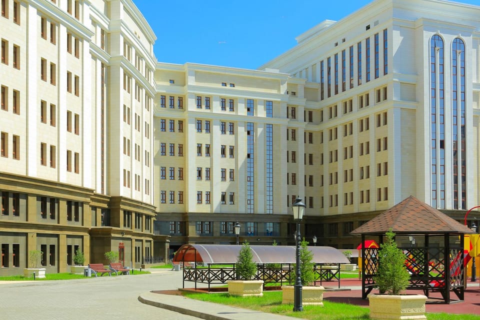 Property building, Facade/entrance, Children play ground