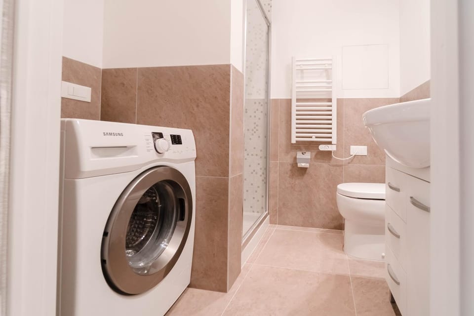 Toilet, washing machine, dryer