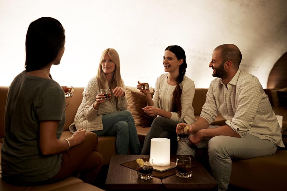 Lounge or bar, group of guests