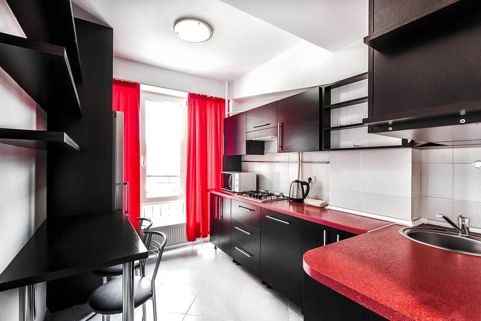 Coffee/tea facilities, Kitchen or kitchenette, Decorative detail, Dining area